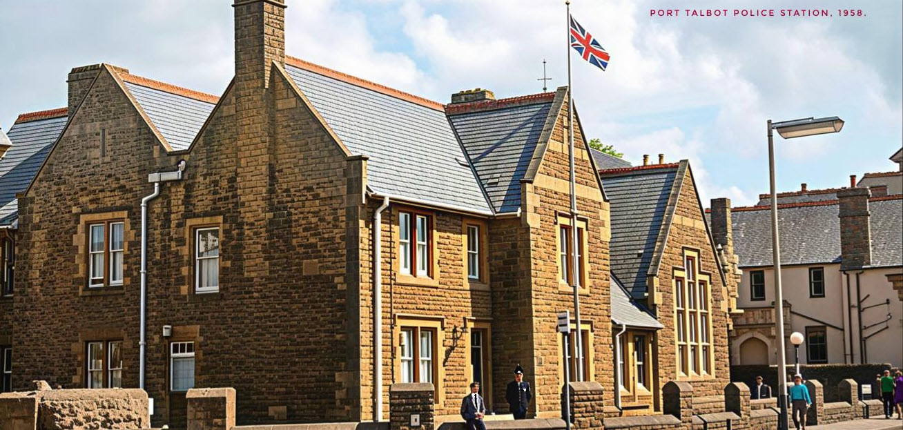 Port Talbot Polie Station 1958